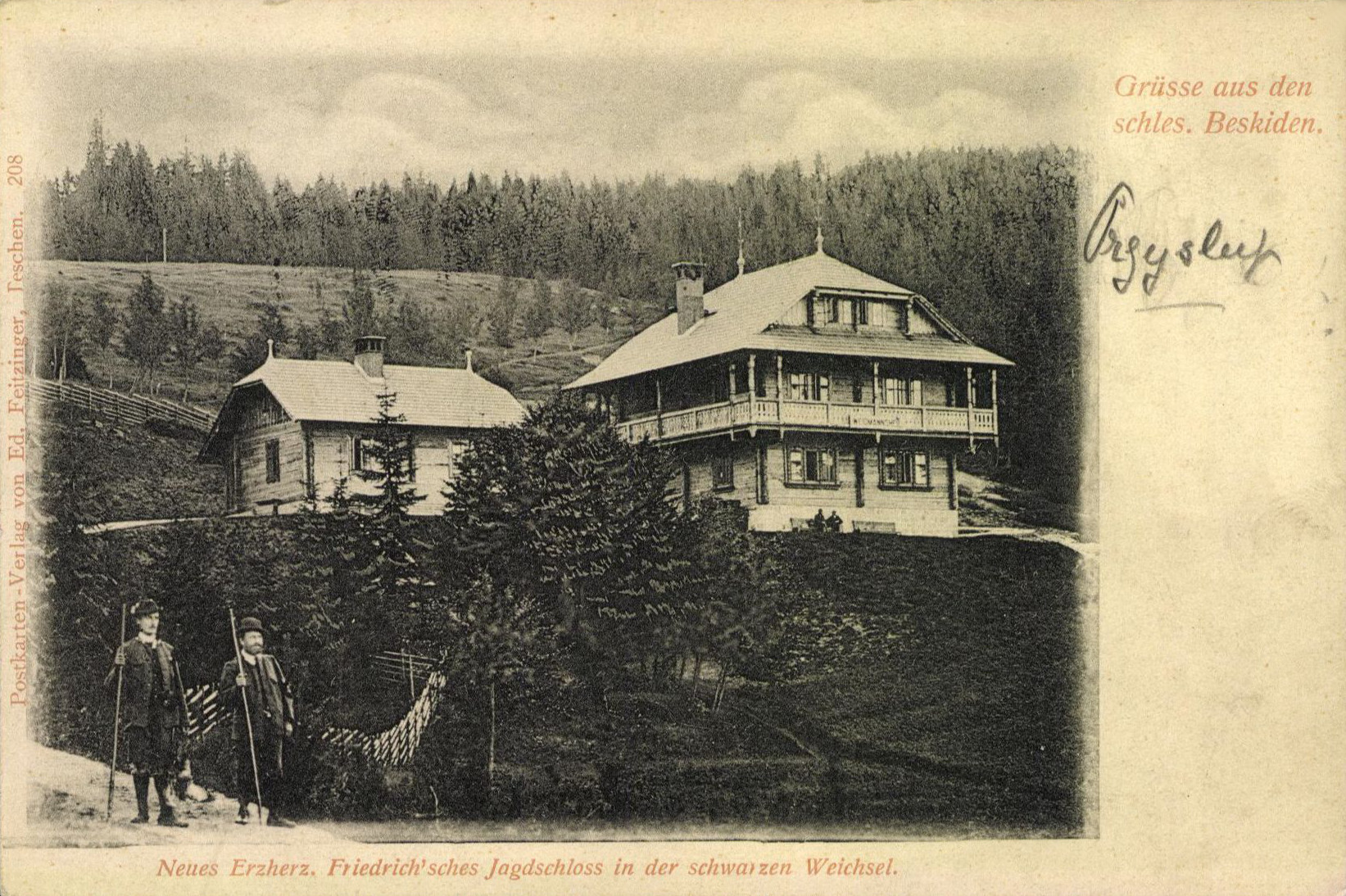 Pałacyk na Przysłopie pod Baranią Górą w latach 1905-1908